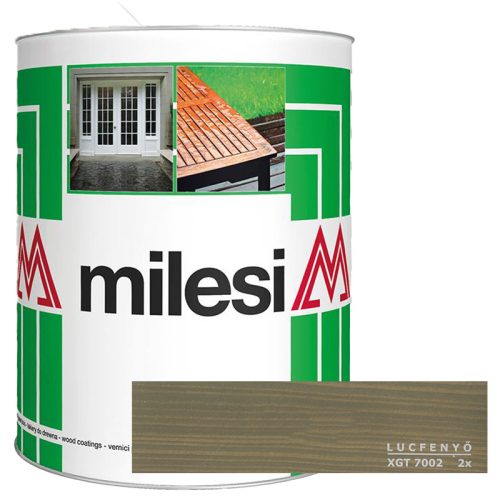 XGT 7002 VISZOS VÉKONYLAZÚR 5 L  OLIVASZÜRKE - MILESI