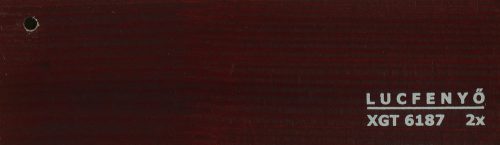 XGT 6187 VIASZOS VÉKONYLAZÚR 5 L vörös mahagóni