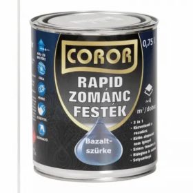 COROR RAPID ZOMÁNCFESTÉK BAZALTSZÜRKE 0,75L