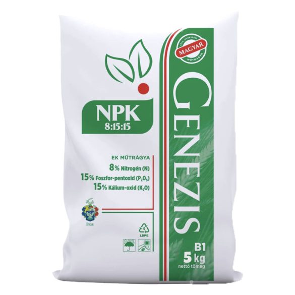 MŰTRÁGYA NPK 8-15-15 - GENEZIS - 5KG