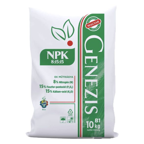 MŰTRÁGYA NPK 8-15-15 - GENEZIS - 10KG