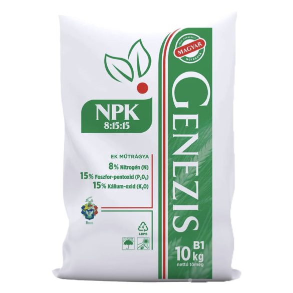 MŰTRÁGYA NPK 8-15-15 - GENEZIS - 10KG