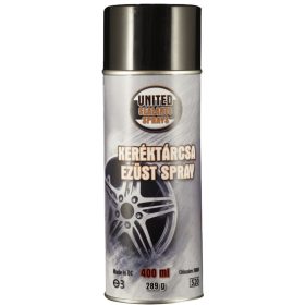 UNITED KERÉKTÁRCSA EZÜST 400 ML