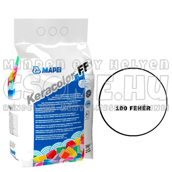 100 FEHÉR - KERACOLOR FF FUGÁZÓ - 5KG