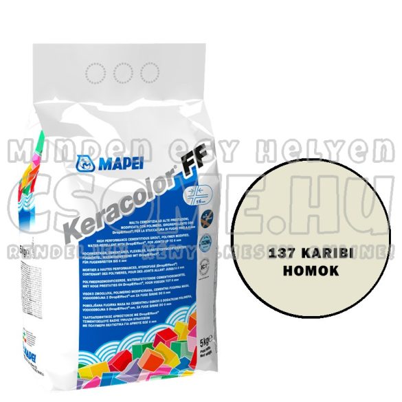 137 KARIBI HOMOK - KERACOLOR FF FUGÁZÓ - 5KG