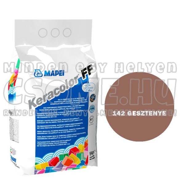 142 GESZTENYE - KERACOLOR FF FUGÁZÓ - 5KG