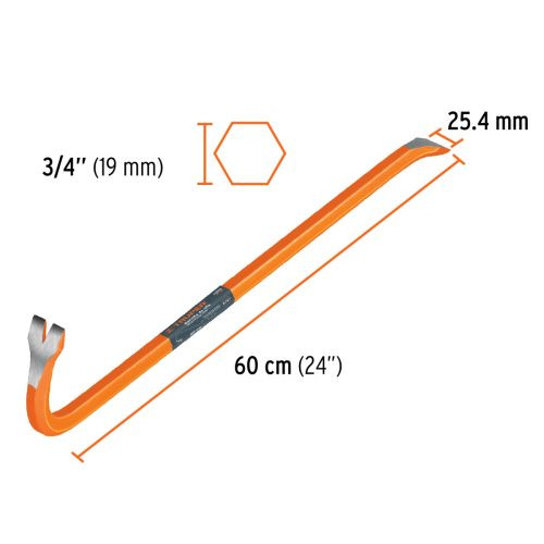 ládabontó pajszer 1,7cm 60cm