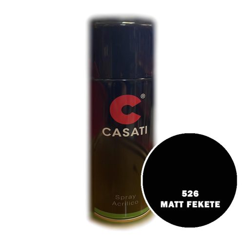 CASATI 526 MATT FEKETE 400 ML