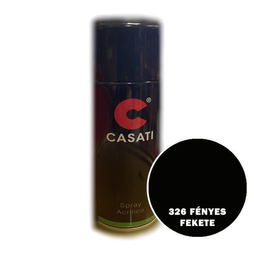 CASATI 326 FÉNYES FEKETE 400 ML
