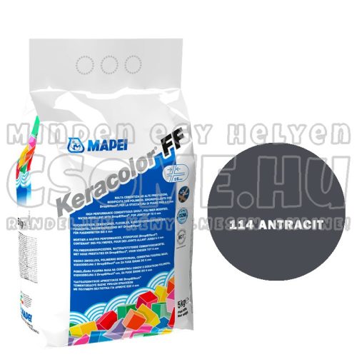 114 ANTRACIT - KERACOLOR FF FUGÁZÓ - 5KG