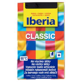IBERIA CLASSIC TEXTILFESTÉK FEKETE
