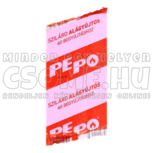 BEGYÚJTÓS KOCKA - SZILÁRD ALÁGYÚJTÓS - 40DB - PEPO 
