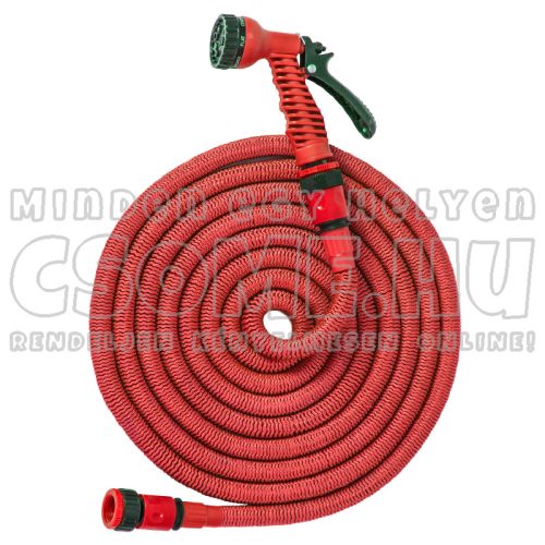 SLAG - KERTI FLEXIBILIS TÖMLŐ PIROS 1/2" 15M
