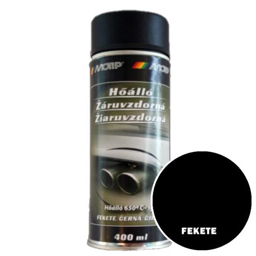 MOTIP HŐÁLLÓ - FEKETE MATT SPRAY 400 ML