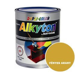   FÉNYES ARANY - ALKYTON FESTÉK -ROZSDÁS FÉMEKRE ÉS FAFELÜLETRE - 0,25 L