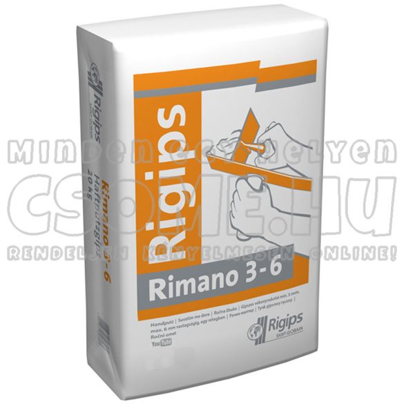 GLETT-HABARCS - RIGIPS RIMANO 3-6 MM - 5KG