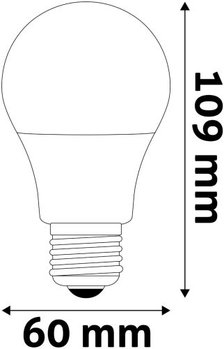 AVIDE LED GLOBE A60 11W E27 NW 4000K