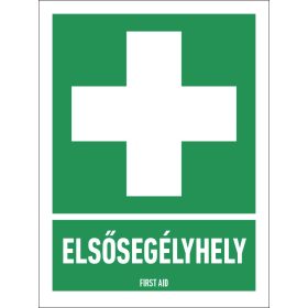 ELSŐSEGÉLYHELY-PLASTIK 15X20 CM