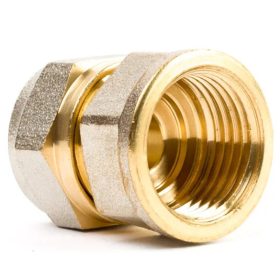 ALPEX EGYENES CSATLAKOZÓ 20X1/2" BM KULCSOS