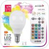 AVIDE LED FÉNYFORRÁS MINI GLOBE -E14-470 LUMEN-4,9W -RGB
