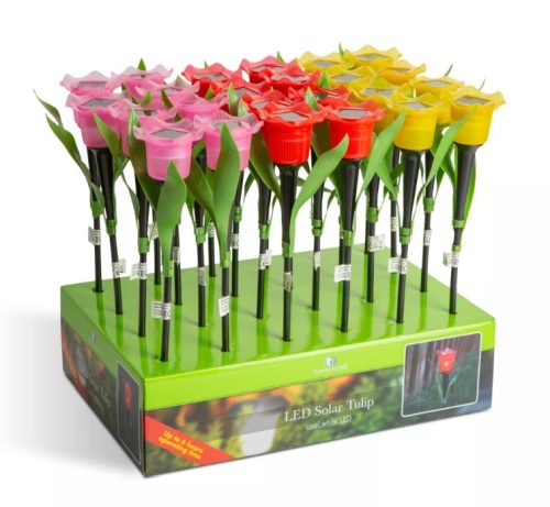 LED-ES SZOLÁR TULIPÁNLÁMPA