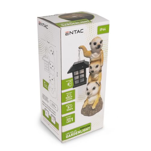 ENTAC KERTI SZOLÁR LÁMPA SZURIKÁTA 310MM 