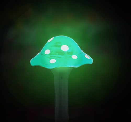 ENTAC LESZÚRHATÓ KERTI SZOLÁR FÉNYFÜZÉR GOMBA 335 MM