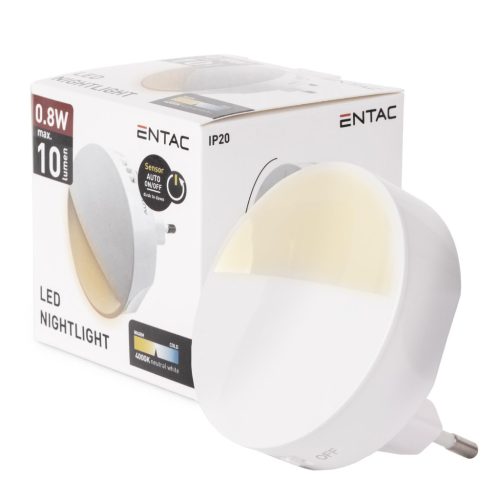 ENTAC ÉJJELI FÉNY 0,8W ALKONYKAPCSOLÓVAL