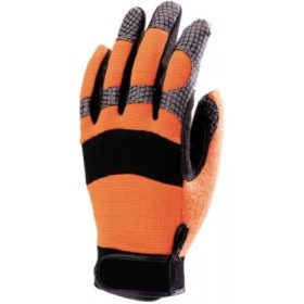   P939- EUROSTRONG SPIDER NARANCS SZILIKON/SPAND KESZTYŰ 9