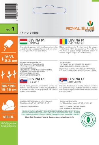 ROYAL SLUIS EARLY BUTTERNUT SÖTŐTÖK 3G