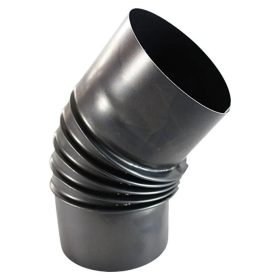 FÜSTCSŐ KÖNYÖK 120MM 45 FOKOS FEKETE