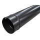 KÁLYHACSŐ 120/80CM 0,6MM FEKETE
