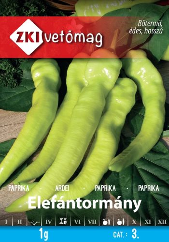 ZKI VETŐMAG PAPRIKA ELEFÁNTORMÁNY 1G