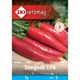 ZKI SZEGEDI 178 CSÍPŐS FŰSZERPAPRIKA 1GR