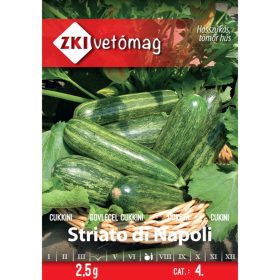 ZKI VETŐMAG CUKKINI STRIATO DI NAPOLI 2,5G