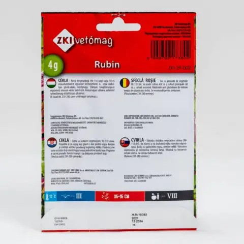 ZKI RUBIRED CÉKLA 4GR