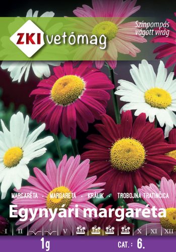 ZKI VETŐMAG EGYNYÁRI MARGARÉTA 1G