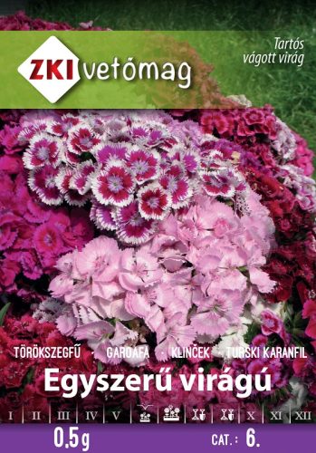 ZKI VETŐMAG TÖRÖKSZEGFŰ EGYSZERŰ VIRÁGÚ 0,5G